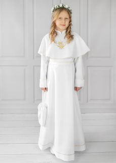 COMMUNION ALBUM pre dievča / zlatá obruba / na mieru